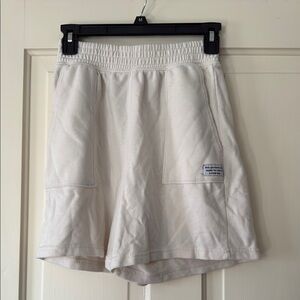 White Sweat Shorts